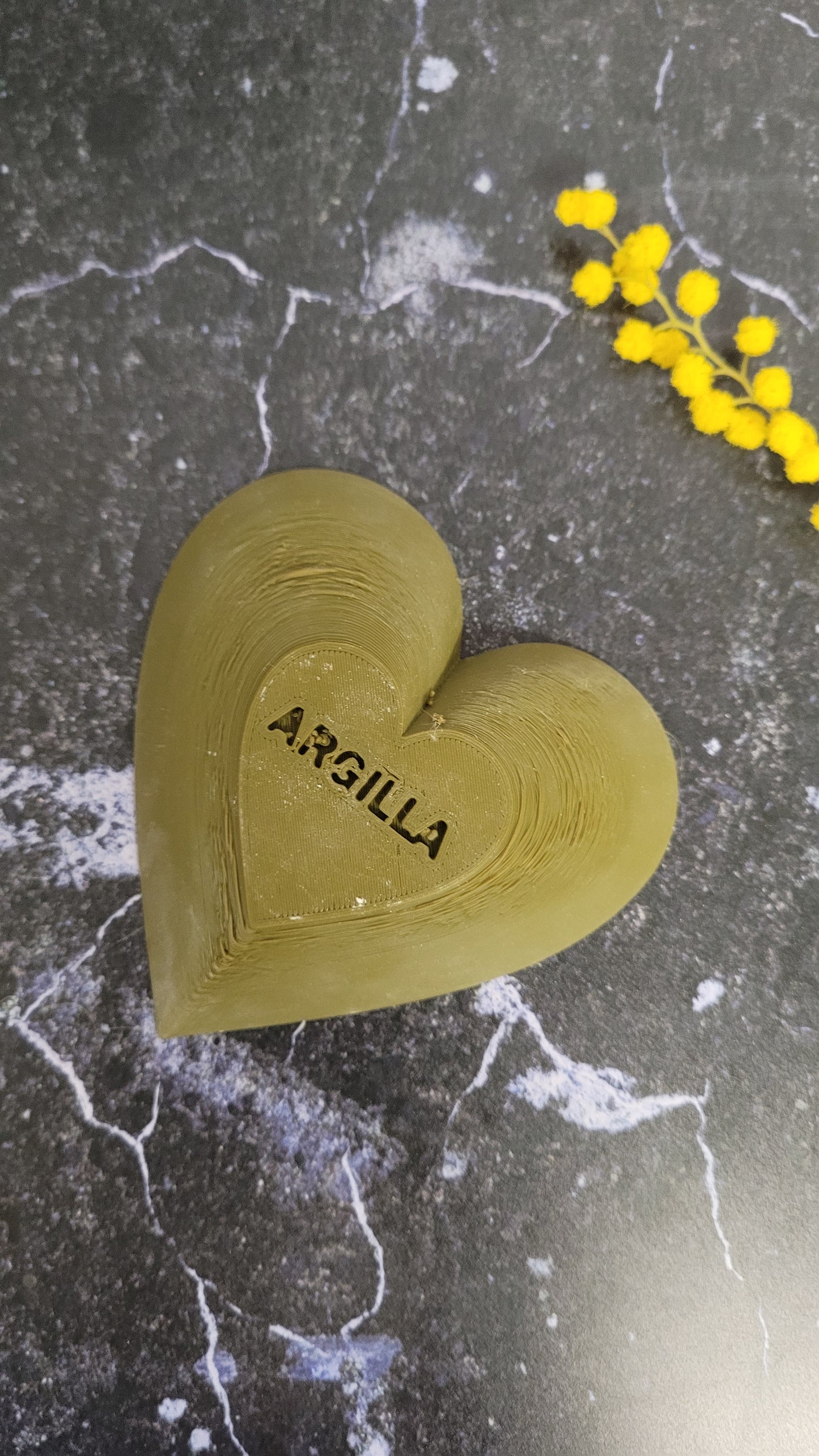 Moule pour coupelle cœur 9,5 cm – Outil de modelage en PLA